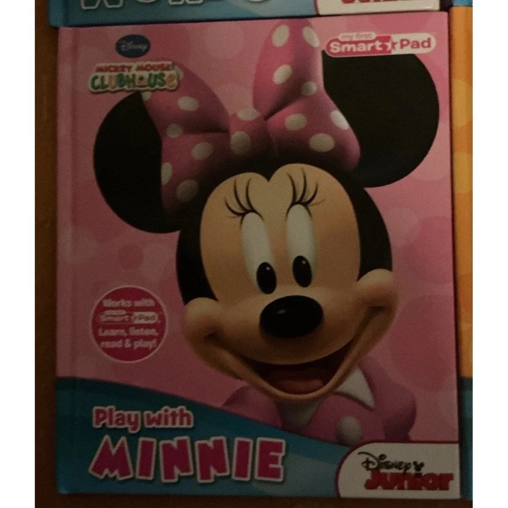 Mickey Mouse Clubhouse My First Smart Pad Books Lot Of 7, ABC, 1 2 3, Words‎